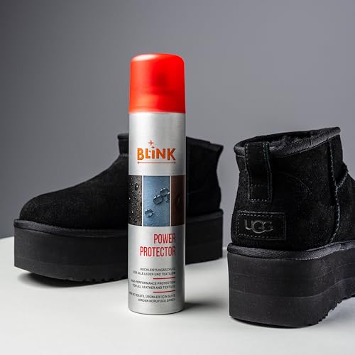 BLINK Power Protector 250ml – Sneaker Imprägnierspray Schuhe Universal, Wasser Schuhe Schutz für Wildleder, Schuhe Imprägnierspray gegen Schmutz und Flecken