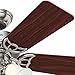 Hunter Fan Company, 51011, 42 inch Southern Breeze Brushed Nickel Ceiling Fan with LED Light Kit and Pull Chain, Brown
