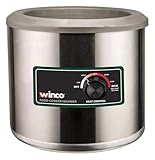 Winco Electric Round Food Warmer/Cooker, 1050 W, 120V, 7 Quart
