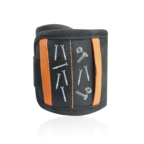 1pc Men's Tool Magnetic Wrist Strap, Magnetic Wrist Strap, Craftsman Essential Wrist Strap, Tool Parts Storage Magnetic Wrist Strap, Gadgets for Men, Gift for Dad