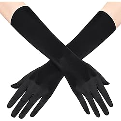 マフラー/ショール FUMIKA_UCHIDA/Satin PADDING GLOVE STOLE Amazon.com: BABEYOND Long Opera Party 20s Satin Gloves Stretchy