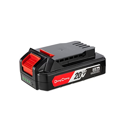 DongCheng 18V (20V MAX) Akku, Lithium-Ionen-Akku mit 2,0 Ah, kompatibel mit DongCheng 18V (20V MAX) ， 2.0Ah Elektrowerkzeugen, Modellnummer FFBL2020