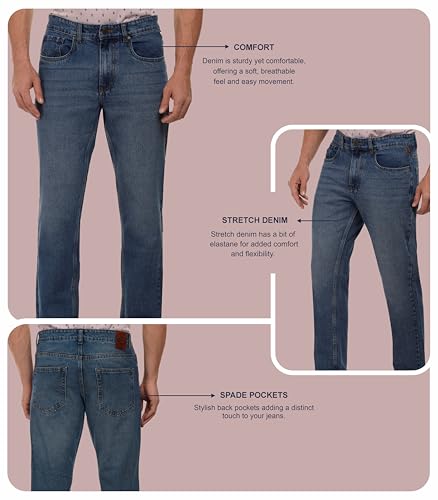 Image of i'sol Men's Loose Baggy Fit Wide Legged Jeans