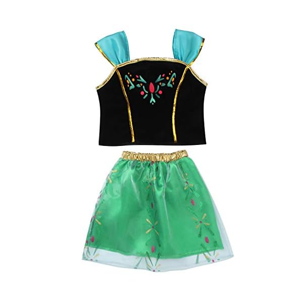 Vgofun girls dress up trunk princess costume dress pretend play set for girls toddlers - image 7