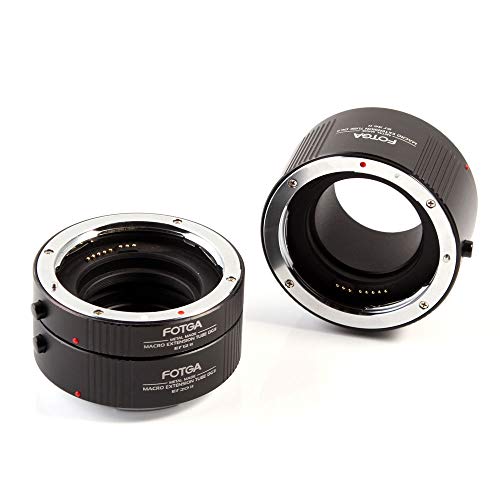 Fotga Metal Electronic Full Metal Auto Focus Macro Extension Tube 13Mm+20Mm+36Mm Set For Canon Eos Ef & Ef-S Mount 5D2 5D3 5Div 5Ds 5Dsr 6D Ii 7D/7Dii 77D 80D 650D 750D 800D 1300D 1500D Dslr Cameras #TOP5