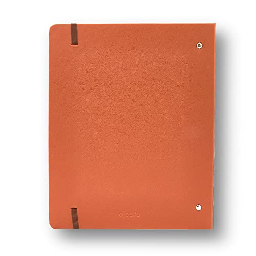 Caderno Criativo Argolado Organizador Clássica Pautado 17x24 Caramelo