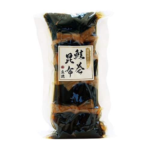 Amazon | 永徳 新潟 村上 鮭巻昆布 太巻 1本 | 海藻類 通販