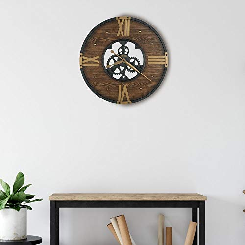 Howard Miller Galesburg Wall-Clocks, Wrought Iron #TOP2