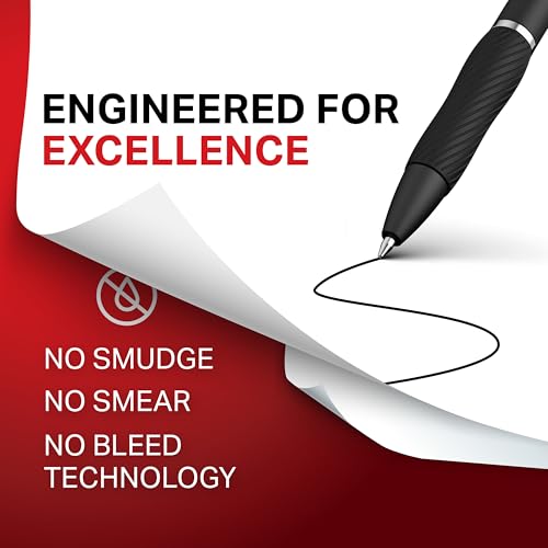 sharpie s-gel pens medium point 05mm black ink 12 count - ideal for writing journaling drawing coloring note-taking college supplies