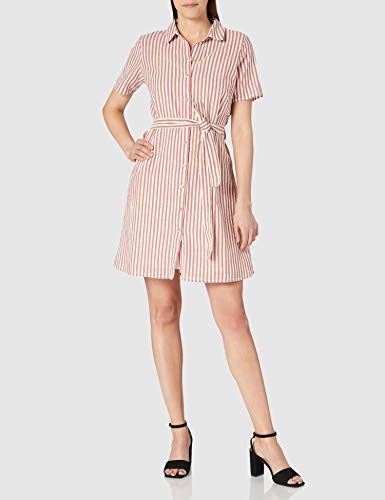 PIECES Pcreya Ss Shirt Dress Kac Fc dames Gekleed - Image 3