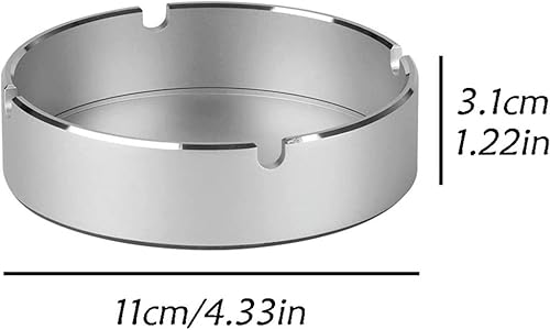 Miniatura 2 de Elegant Rose gold high-end ashtray aluminum alloy ashtray home creative metal ashtray fashion luxury indoor and outdoor ashtray easy to use