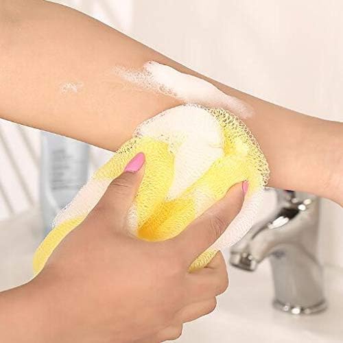 Vivona Long Bath Flower Bathroom Shower Gel Foaming Tools For Body Wisp Dry Brush Exfoliation Back Rubs strip Bathroom accessories LYQ