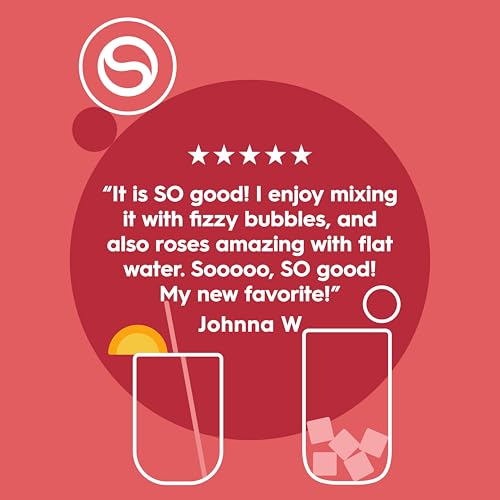 SodaStream Pink Grapefruit Zero Calorie, 14.8 Fl Oz (Pack of 4)