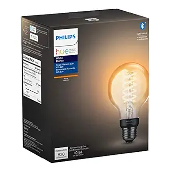 Philips Hue Filament Vintage G25 Globe with Bluetooth