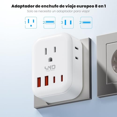 Adaptador enchufe europeo 29 Imagen adicional