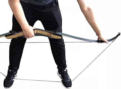 DEERACE Bow Stringer Archery Bow String Tool for Recurve Bow Longbow Horse Bow Limbsaver Stringer (1)