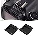 Create idea 10pcs Hot Shoe Cover Hot Shoe Protection Replacement Compatible with Canon EOS Compatible with Sony Alpha Cameras Black (Version 2)