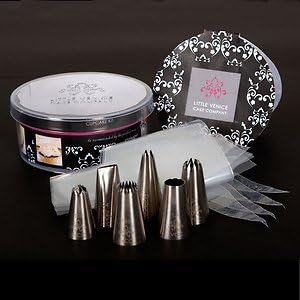 Little Venice Cake Company Cupcake Starter Gift Set Icing Decorating Nozzles
