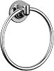 VitrA A44943 Marine Ring Towel Holder, Chrome