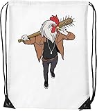 MATERIAL: Kordelzug Rucksäcke aus neuem Polyester, es ist nicht leicht zu brechen und bequem.