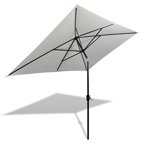 Festnight Sombrilla Terraza Parasol para Patio 200 x 300 cm