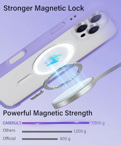 Coque transparente iPhone 16 Pro Max antichoc silicone compatible aimant MagSafe et objectif