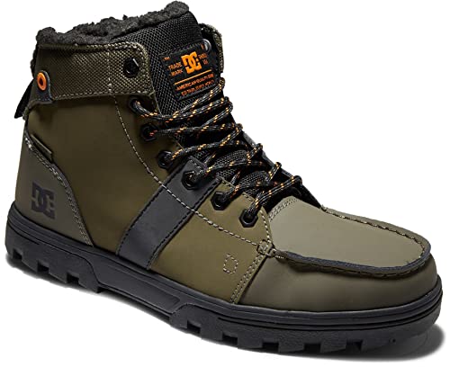 DC Shoes Men's Woodland Cold Weather Casual High Top Shoe Snow Boot Fashion