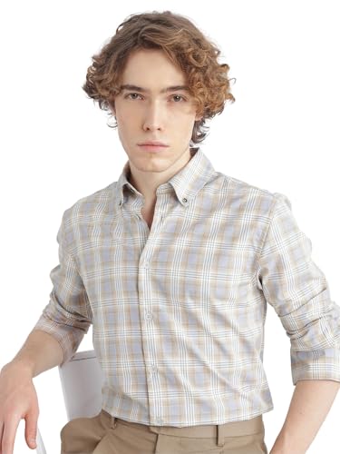 Image of Rare Rabbit Regular fit Checked Shirt