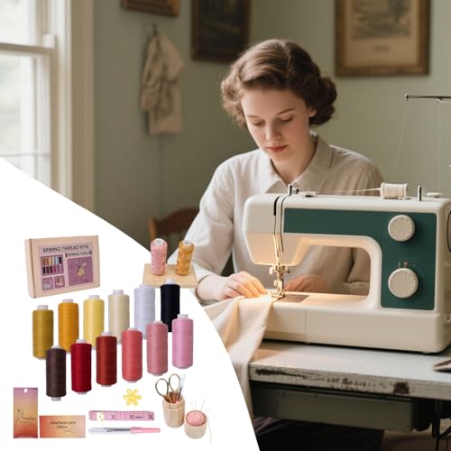 Kit de fil à coudre 53 pièces pour broderie et matelassage - 3