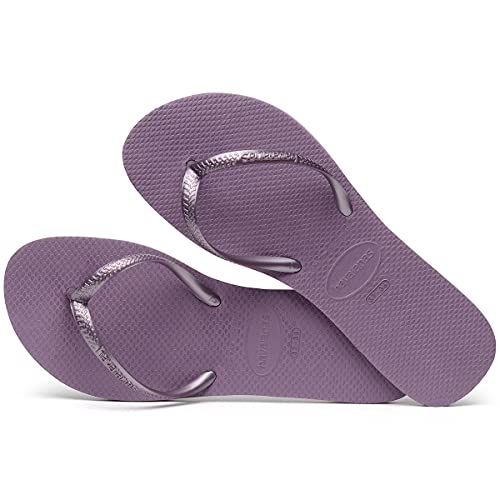 Chinelo Flat, Havaianas, Feminino, Roxo Iris, 37/38