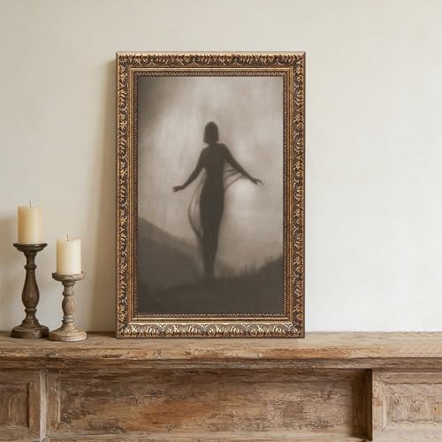 Impression sur toile décoration murale verticale cadre bois suspendu - 4