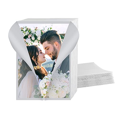 Pre-Folded Vellum Jackets For 5X7 Invitations: 60Pcs Vellum Paper Translucent Wedding Invitation Wraps #TOP19