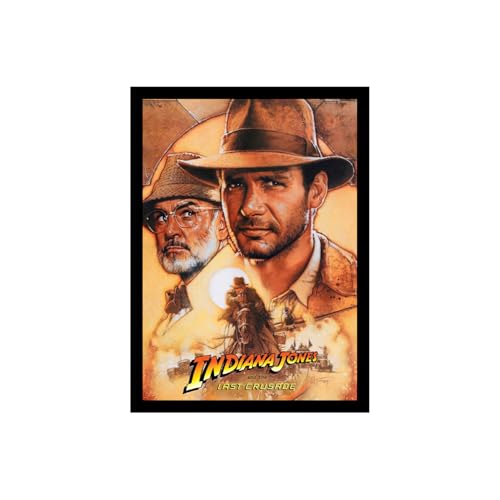 Image of BLINKART Aesthetic (Indiana Jones (1989) Movie Photo Frame Album Poster Wall Art Print Decor Perfect For Home Bedroom Living Room Bedroom Home, Office & Study Room(13 * 10 Inches)