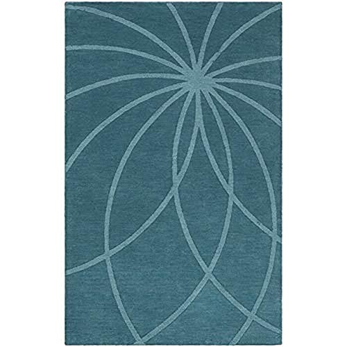 ZARA CARPETS; 'can change the floor ZARACARPETS Solid Plain Hand Made Rugs Runner Size 2 Feet by 6 Feet (2x6 feet) Teal Web