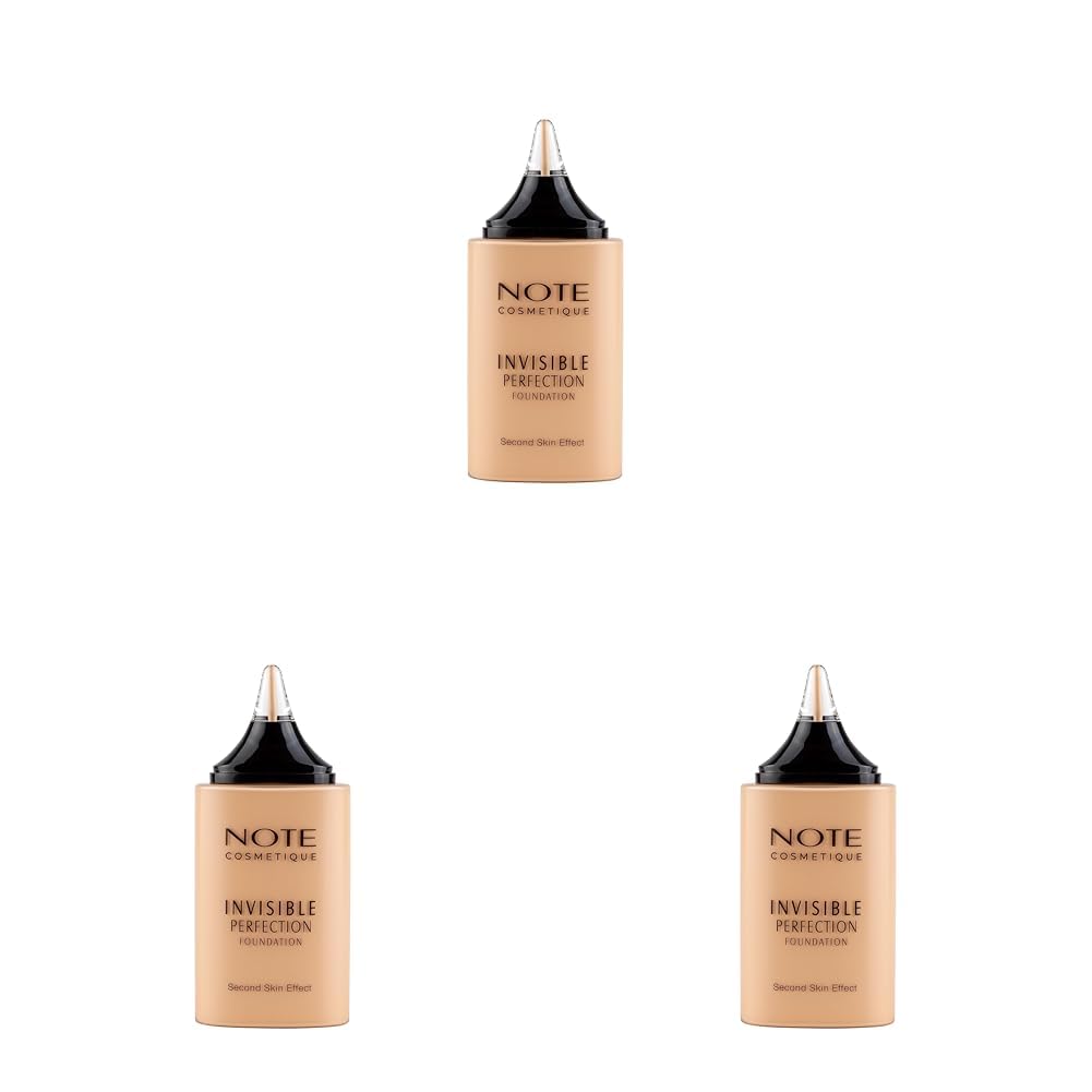 Note Cosmetics Invisible Perfection 170 Warm Bisque Fondöten (3 paketi)