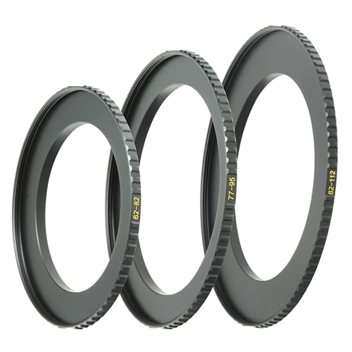 Image of Breakthrough Photography 49mm to 58mm Step-Up Lens Adapter Ring for Filters, Made of CNC Machined Brass with Matte Black Electroplated Finish