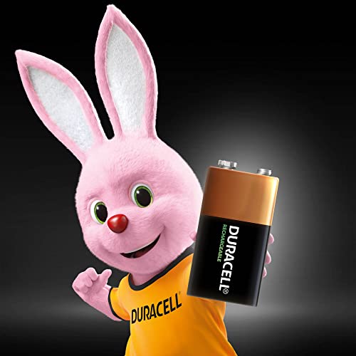 Duracell Rechargeable 9V 170 mAh MiMH Batteries-Pack of 1