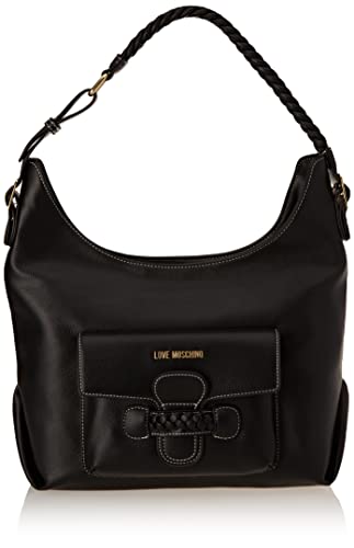 Love Moschino JC4222PP0GKJ0, Bandolera Mujer, Negro, Talla única
