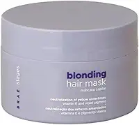 BRAÉ Stages Loiro Máscara Capilar Condicionante 200g - Hidratação Intensa, Maciez e Manutenção da Cor Loiro - Hair Mask