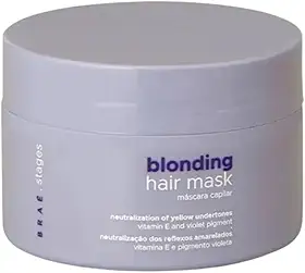 BRAÉ Stages Loiro Máscara Capilar Condicionante 200g - Hidratação Intensa, Maciez e Manutenção da Cor Loiro - Hair Mask