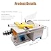 750W Lapidary Saw with Flexible Shaft, Multifunctional Mini Table Saw 10000 RPM Adjustable Speed, Cutting & Polishing Rock Saws for DIY Crafts, Drilling, Carving