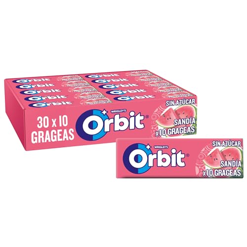ORBIT SUGAR-FREE CHEWING GUM WATERMELON 30 x 10