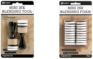 Mini Ink Blending Tool-1" Round with replacement foams