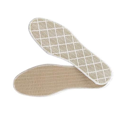 KALLORY 3 Pares Inserções De Pé Cortáveis Ambientador De Sapatos Inserções De Carvão De Bambu Palmilhas De Malha Desodorante Palmilhas Desodorantes Pés Respirável Esteira De Bambu
