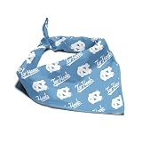 UNC Tar Heels Officially Licensed Bandana for Dogs and Cats | Fits Pets Great Gift Idea | Easy-to-Tie (Large, 28")