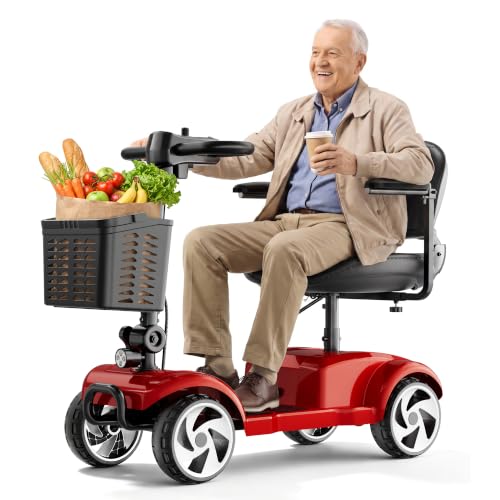 CYONIC 30-Mile Foldable 4-Wheel Scooter