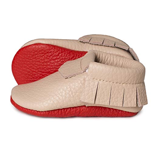 Fringe Baby Moccasins (Italian Leather) Baby Shoes, Soft Sole Baby Shoes, Newborns, Infants & Toddlers - Handmade Genuine Leather Baby Boy Shoes, Baby Girl Shoes2