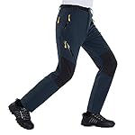 LUI SUI Pantalones de Senderismo Ligeros Softshell...: Guía de tallas: S (cintura 28 '' - 29 ''), M (cintura 29 '' - 31 ''), L (cintura 31 '' - 33 ''), XL (cintura 33 '' - 35 ' '), XXL (cintura 35' '- 37' ') Por favor revise las guías de tamaño antes de realizar el pedido. ¡Gracias por adelantado! Materi...