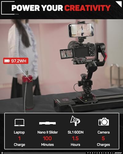 IFOOTAGE PD140H Power Bank 140W 27000mAh para cámaras y laptops miniatura 2