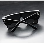 IBEX The LAYBACK Safety Sunglasses, ANSI Z87+ Certified, Shatter-proof, Ultra UV 400 Protection, Red Mirror Lenses, Flexible Black Frame, Men, Women, Outdoor/Sports, Surf, Construction, Work, PPE - Image 4